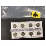 (8) 1916-1918 , 1936 BUFFALO NICKEL