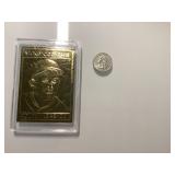 22KT GOLD LEAF CARD MICKEY COCHRANE