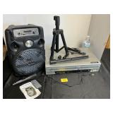VHS /DVD COMBO / AUDIOBOX PORTABLE SPEAKER