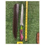 DAMASCUS STYLE KNIFE