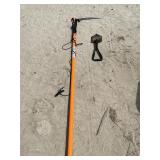 FISKARS POLE SAW/ ARMY FOLDING SHOVEL