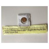 1970-D LINCOLN MEMORIAL CENT RED GEM BO