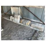 CINDER BRICK & SCRAP IRON LOT