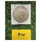 1927 PEACE DOLLAR