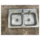 DOUBLE STAINLESSS STEEL SINK