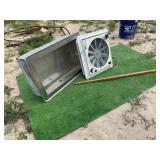 STAINLESS STEEL SINK, CIRCULATING FAN FOR RV