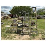 (4) STEP LADDERS 4