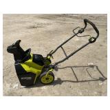 RYOBI 40V SNOW BLOWER-***NO BATTERY NOT TESTED***