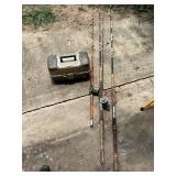 PENN FISHING REELS & TACKLE BOX
