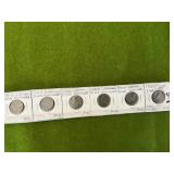 (6) U.S. WWII SILVER NICKELS
