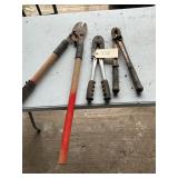 LOPPERS, CRIMPING TOOL, BOLT CUTTER