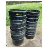 (8) MOLASSES TUBS