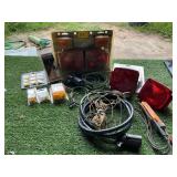 TRAILER LIGHTS, WIRE AND MORE