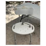 ADA SHOWER CHAIR & TOILET PAPER HOLDER
