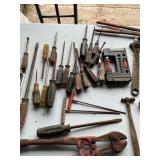 ASSORTED HAND TOOLS SEE DESC.