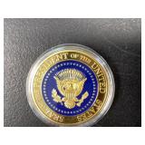 24KT GOLD PLATED TRUMP METAL