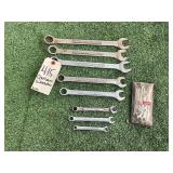 9-CRAFTSMAN  CONBINATION WRENCHES