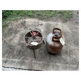 PROPANE BURNER AND BOTTLE