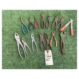 15- ASSORTED PLIERS