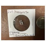 2K EMERALD CUT MORGANITE