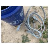 5 GAL. BUCKET OF PEX FITTINGS, (2) 220 DRYER CORDS