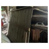 MISC LUMBER LOT, WOODEN PRIVACY PANEL AND DOORS
