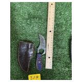 DAMASCUS STYLE KNIFE