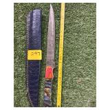 DAMASCUS STYLE KNIFE