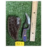 DAMASCUS STYLE KNIFE