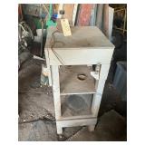 WOODEN CABINET WITH BUILT IN SANDER