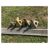 TRAILER RAMPS AND JACK  (4) STANDS
