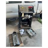 WEBER GAS BBQ PIT NEVER USED