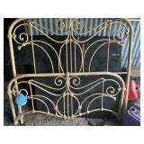 METAL HEADBOARD AND FOOTBOARD