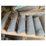 WOODEN STAIRCASE 36.5" X 5
