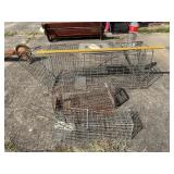 (3) LIVE TRAPS