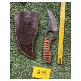 DAMASCUS STYLE KNIFE