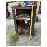 ROLLING CART WITH CONTENTS