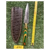 DAMASCUS STYLE DAGGER KNIFE