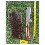 DAMASCUS STYLE KNIFE