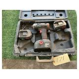 SNAP-ON IMPACT DRILL 3-BATTERIES NO CHARGER