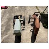 (2) VINTAGE METAL TRACTORS