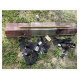 EMERGENCY LIGHT AND RACING SEATBELTS