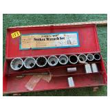 3/4" DRIVE SOCKET SET WITHOUT RATCHET