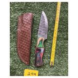 DAMASCUS STYLE KNIFE