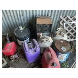 BATTERY CHARGER, FUEL TANKS PROPANE TANKS SEE PIC