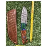 DAMASCUS STYLE KNIFE