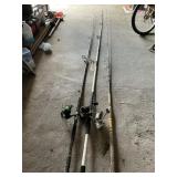 (3) OCEAN RODS AND REELS