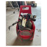 MINI OXYGEN ACETYLENE TORCH AND GAUGES