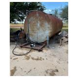 8200 GALLON FUEL TANK ON SKID