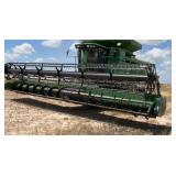 2010 JOHN DEERE 9670 STS COMBINE & HEADERS